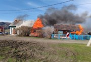 В деревне Башкирии сгорели магазин и медпункт