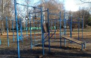 В уфимском парке Якутова появилась еще одна бесплатная спортплощадка