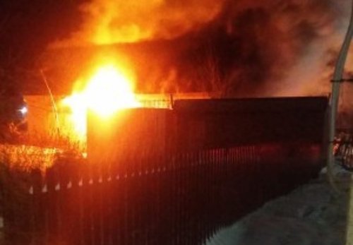 В Башкирии произошел смертельный пожар в доме семьи с четырьмя детьми