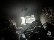 В Башкирии при пожаре в жилом доме спасли трех человек