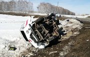 В Башкирии водитель скорой помощи после аварии впал в кому