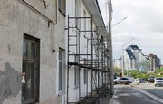 В Уфе продолжают ремонтировать дома по улице Софьи Перовской
