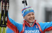 Ольга Вилухина — лучшая биатлонистка сборной России олимпийского четырехлетия