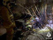 В Башкирии четверо мужчин едва не сгорели в колодце на теплотрассе